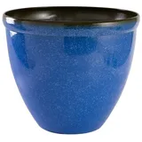 H&D Manufaktur Jinfa Ø 39,5 x 33,5 cm Marineblau