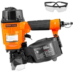 VEVOR MCN55 Druckluft Tacker Nagelpistole Druckluftnagler Klammergerät 25-57mm