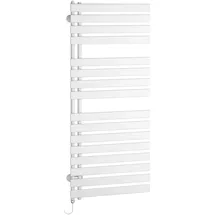 Kermi Credo Half flat 1800 x 450 mm 37 W weiß Mittelventil