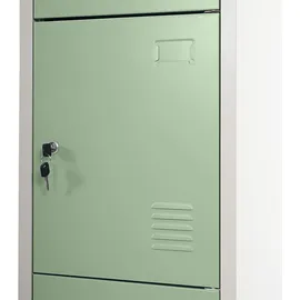 Mendler Schließfach Boston T163 180 x 38 x 45 cm Grün