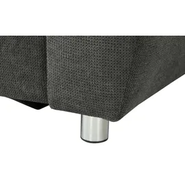 Smart Relaxsessel Valencia Mikrofaser 116 x 90 x 93 cm Grau