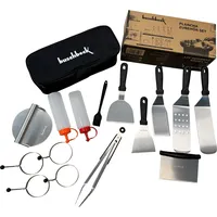 Buschbeck Plancha-Set 16-tlg. Edelstahl Silber