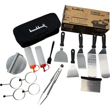 Buschbeck Plancha-Set 16-tlg. Edelstahl Silber