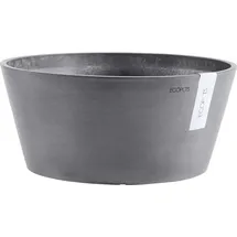 ecopot Frankfurt Ø 50 x 25 cm Grau