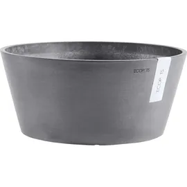 ecopot Frankfurt Ø 50 x 25 cm Grau