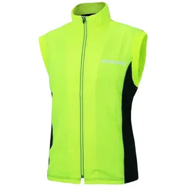 Airtracks Thermo Winter Fahrradweste Laufweste Pro Radweste Warm Atmungsaktiv Winddicht Wasserabweisend Reflektierend S M L Xl XXL XXXL 3Xl 4XL - neon - S - S