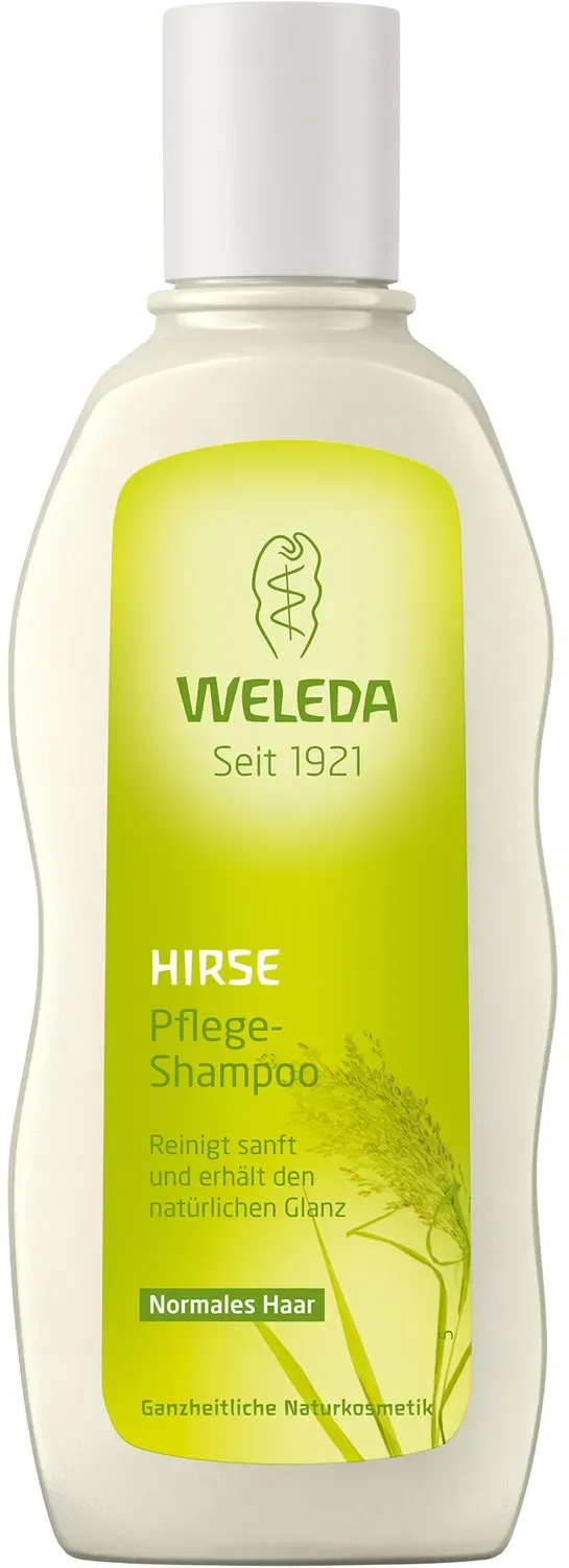 Weleda Hirse Pflege-Shampoo - reinigt sanft Haar & Kopfhaut. Erhält den natürlichen Glanz