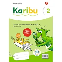 Westermann Schulbuchverlag Karibu. Spracharbeitshefte 2 Druckschrift mit interaktiven Übungen