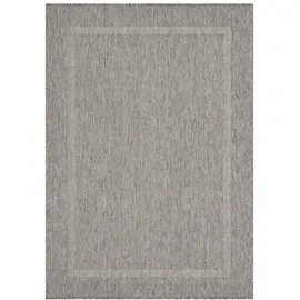KADIMA DESIGN Balkonteppich Einfarbig Wetterfest Waschbar Strapazierfähig Terrasse Garten Schadstoffgeprüft Grau 240x340 cm – ALSTER von Kadima Design
