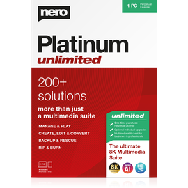 Nero Platinum Unlimited für Windows