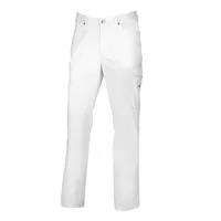 BP 1658-686-21-50l Jeans für Männer, 5-Pocket-Jeans, 230,00 g/m2 Stoffmischung mit Stretch, weiß, 50l