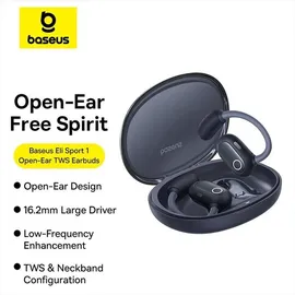 Baseus Eli Sport 1 Open-Ear TWS Weiß