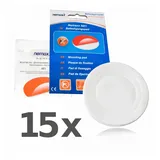 Nemaxx Rauchmelder Befestigungspad Weiß 15 St.