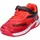 Kempa Unisex Kinder Wing 2.0 Junior Handballschuhe, Sportschuhe, Turnschuhe, Schwarz Rot,