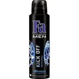 Deo Deospray For Men Kick Off aquatisch frischer Duft 6 x 150 ml