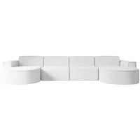Altdecor Ecksofa in U-Form Corner Sofa Bett Eckcouch Couch