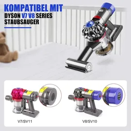 bluedeer V8 V7 Staubbehälter Deckel Ersatz für Dyson Staubsauger Staubeimer Abdeckung Ersatzteile mit HEPA Nachmotorfilter & Vorfilter