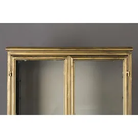 Dutchbone Zuiver Vitrine Gertlush Metall Gold Messing