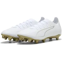 Puma Ultra 6 Match AG/FG Herren PUMA white/metallic gold/black 48