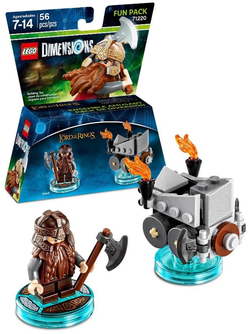 Lord Of The Rings Gimli Fun Pack - LEGO Dimensions by Warner Home Video - Games
