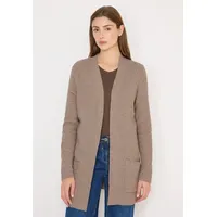 Cecil 'Offener Struktur-Cardigan' Braun | Gr.: XXL