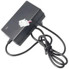 AccuCell Akku und Ladegerät passend für den roma 4511670 Akkupack NiMH 12V 800mAh 9,6Wh F2x5 mit Kabel und Stecker