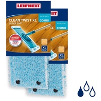 Leifheit Set Wischbezug Clean Twist XL super soft 2 St