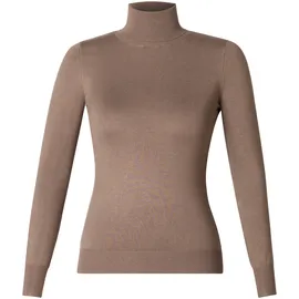 Base Level Rollkragenpullover Braun S