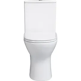 VEROSAN PRO Paros Stand-WC mit WC-Sitz Weiß