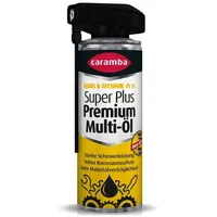 Caramba Multifunktionsöl Premium Multi-Öl, Super Plus Spray mit Dou-Sprühkopf,