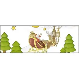 Ursus Transparentpapier 115 g/qm A4 25 Blatt Winterwonderland Santas Schlitten