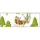 Ursus Transparentpapier 115 g/qm A4 25 Blatt Winterwonderland Santas Schlitten