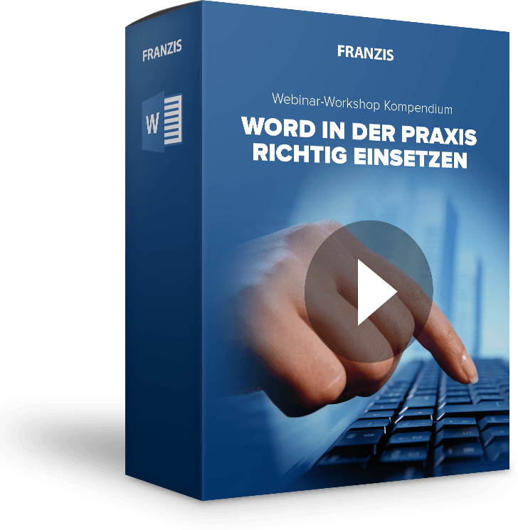 Webinar-Workshops - Word in der Praxis richtig einsetzen - Kompendium