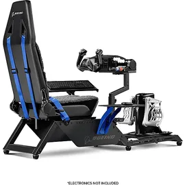 Next Level Racing Boeing Flight Simulator Commercial Cockpit Rennsimulationssitz Schwarz