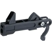 Maco Rustico Ladenhalter Classic Gr. 2, Ladenstärke 66-90 mm, schwarz (10868)