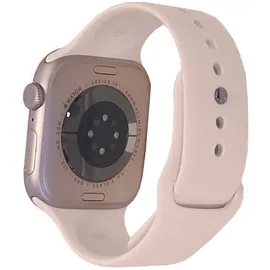 Apple Watch Series 10 GPS + Cellular 42 mm Aluminiumgehäuse roségold Sportarmband blassrosa S/M
