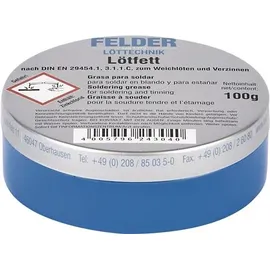 Felder Lötfett 100g z.Weichlöten