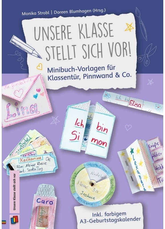 Unsere Klasse Stellt Sich Vor! - Minibuch-Vorlagen Für Klassentür, Pinnwand & Co. - Monika Strobl, Geheftet