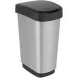 Rotho Art Twist 50 l silber metallic