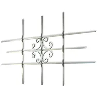 vidaXL Fenstergitter 69x114 cm