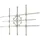 vidaXL Fenstergitter 69x114 cm