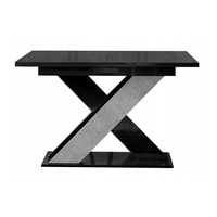 pressiode Esstisch Ausziehbarer Tisch XAO - eine moderne und funktionale Ergänzung schwarz