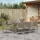 vidaXL Garten Essgruppe 9 pcs Grau Poly-Rattan