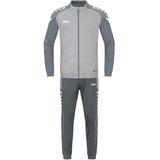 Jako Performance Trainingsanzug Polyester Kinder 845 soft grey/steingrau 116