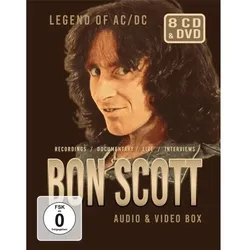 8er Box-Set Cd+Dvd - Bon Scott. (CD mit DVD)
