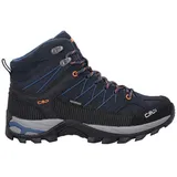 CMP Rigel Mid WP Herren b.blue/flash orange 44