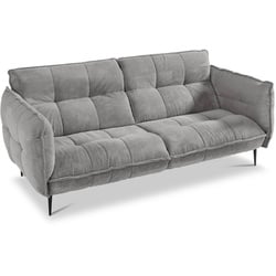 SOMETA Sofa Molto Cord Grau Grey