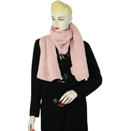 COLLEZIONE ALESSANDRO Schal " Strick-It " in rosa | Gr.: onesize