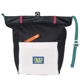 Snap Climbing Big Fleece Chalkbag Chalk Schwarz