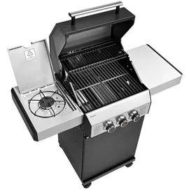 TAINO Black 2+1 Gasgrill mit Drehspieß
